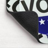 米国投票ボタン マウスパッド (コーナー)