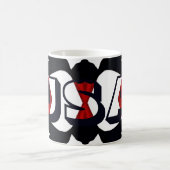米国抽象芸術 コーヒーマグカップ (中央)