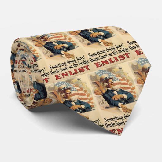 米国政府によって世界大戦2のタイが入隊します ネクタイ (ロール)