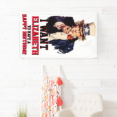 米国政府ほしいと思います 横断幕 (インサイチュ)