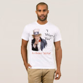 "米国政府「は抱き締めます」プロジェクトを支えます Tシャツ (正面フル)