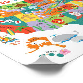 米国教育 ポスター (角)