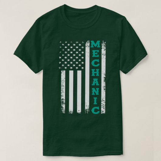 米国整備士 Tシャツ (デザイン正面)