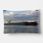 米国整合性ジッパーバッグ アクセサリーポーチ (裏面)