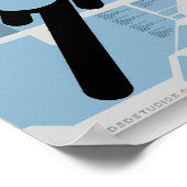 米国文化ポップ・アートのアイデンティティー危機 ポスター (角)