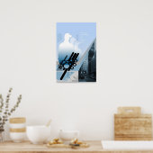 米国文化ポップ・アートのアイデンティティー危機 ポスター (キッチン)