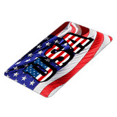 米国文字米国国旗の柔軟性 マグネット (左側)