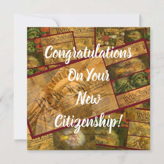 米国新市民権 カード (正面)