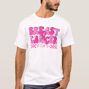 米国旗だけで乳がんと闘う人はいない Tシャツ