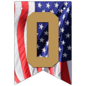 米国旗のお祝いの軍隊の退職 バンティングフラッグ (第2の旗)