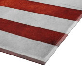 米国旗のガラスまな板 カッティングボード (角)