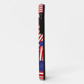 米国旗のコラージュ Case-Mate iPhoneケース (裏面/左)