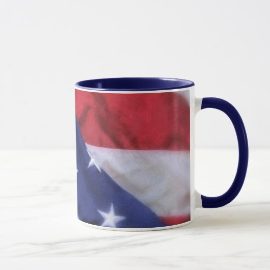 米国旗のコーヒー・マグ マグカップ (右)
