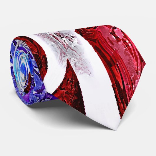 米国旗のタイ ネクタイ (ロール)