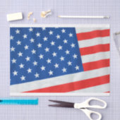 米国旗のティッシュペーパー 薄葉紙 (クラフト)