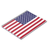 米国旗のノート ノートブック (左側)