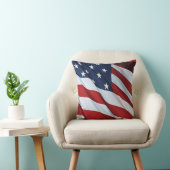 米国旗のリバーシブルピロー クッション (椅子)