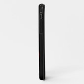 米国旗のヴィンテージの赤いグランジ Case-Mate iPhoneケース (裏面/左)