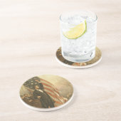 米国旗の下のエイブラハム・リンカーン大統領 コースター (側面)