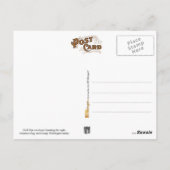 米国旗の付いた南北戦争の封筒の消印 ポストカード (裏面)