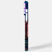 米国旗の兵士iPhone 14 Pro Maxケースカバー Case-Mate iPhoneケース (裏面 / 左)