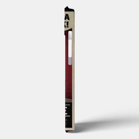 米国旗の動揺してな箱 Case-Mate iPhoneケース (裏面 / 左)