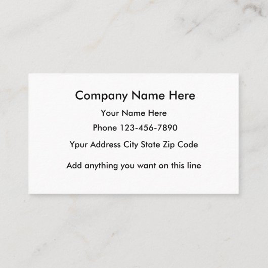 米国旗の名刺のデザイン 名刺 (裏面)