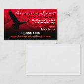 米国旗の名刺 名刺 (正面/裏面)
