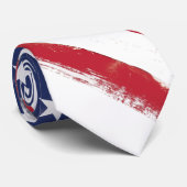 米国旗の愛国心が強く古いグランジ ネクタイ (ロール)