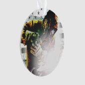 米国旗の溶接工 オーナメント (正面)