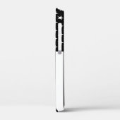 米国旗の薄い青い線のグラフィック Case-Mate iPhoneケース (裏面 / 左)