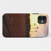 米国旗の陸上競技のiPhone 5/5Sの場合 Case-Mate iPhoneケース (裏面(横))