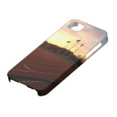 米国旗の陸上競技のiPhone 5/5Sの場合 Case-Mate iPhoneケース (下部)