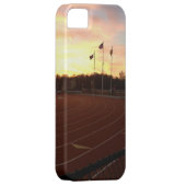 米国旗の陸上競技のiPhone 5/5Sの場合 Case-Mate iPhoneケース (裏面/右)