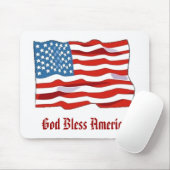 米国旗のmousepad マウスパッド (マウス)