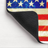 米国旗のmousepad 7月4日 マウスパッド (コーナー)