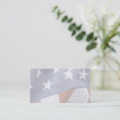 米国旗は名刺を主演します 名刺 (スタンド正面)