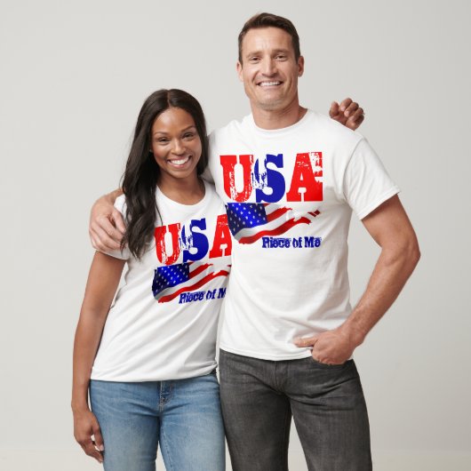 米国旗は、米国の国旗です Tシャツ (ユニセックス)
