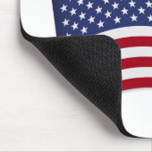 米国旗を持つ神の下の一国 マウスパッド (コーナー)