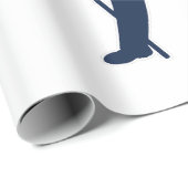 米国旗を掲げるトランプ大統領 ラッピングペーパー (ロールコーナー)