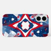 米国旗インスパイア Case-Mate iPhoneケース (裏面 (横))