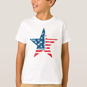 米国旗グランジヴィンテージTシャツ Tシャツ