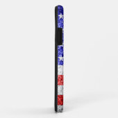 米国旗グランジ Case-Mate iPhoneケース (裏面/右)