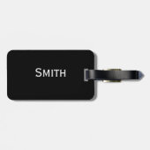 米国旗パーソナライズされたアメリカ国旗の荷物タグ ラゲッジタグ (裏面横)