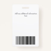 米国旗ビジネス保安職員 バッジ (裏面)