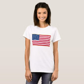 米国旗プロダクト Tシャツ (正面フル)
