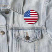 米国旗ボタン 缶バッジ (インサイチュ)