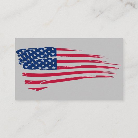 米国旗ヤードのメンテナンス 名刺 (裏面)