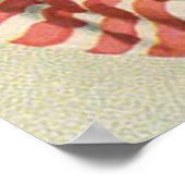 米国旗リースメダルイーグル ポスター (角)