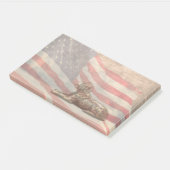 米国旗犬の大きいポスト・イット ポストイット (アングル)